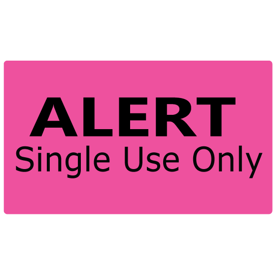 Alert Single use only | Mermed Medical Supplies